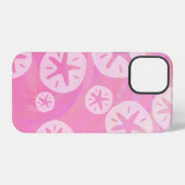 Coque iPhone 12 Pro Dollar de Sable Blanc et rose (Verso Horizontal)