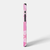 Coque iPhone 12 Pro Dollar de Sable Blanc et rose (Côté gauche)