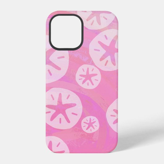 Coque iPhone 12 Pro Dollar de Sable Blanc et rose (Verso)