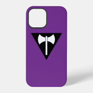 Coque iPhone 12 Pro Drapeau de fierté lesbienne SlipperyJoe puissant s