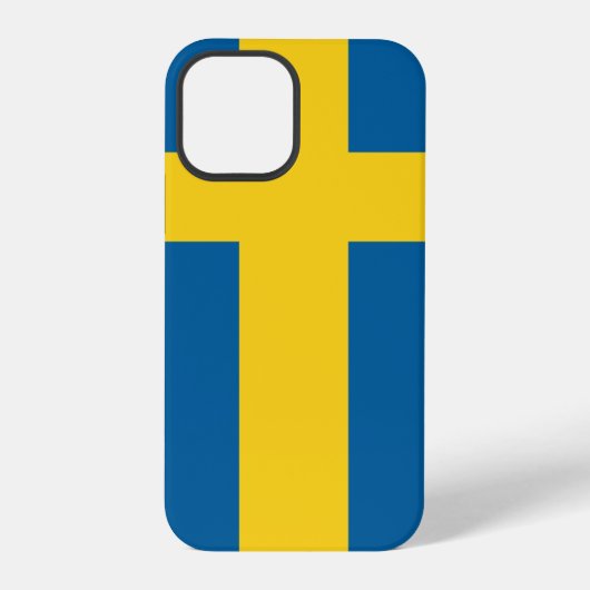 Coque iPhone 12 Pro drapeau de suède (Verso)