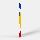 Coque iPhone 12 Pro Drapeau des Philippines (Côté droit)