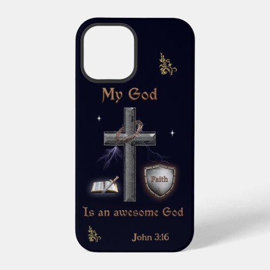 Coque iPhone 12 Pro Écriture Sainte (Verso)