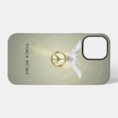 Coque iPhone 12 Pro Enseigner la paix | (Verso Horizontal)