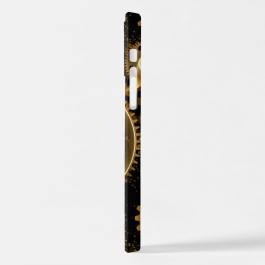 Coque iPhone 12 Pro Équipements en laiton sans vapeur (Côté gauche)