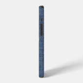 Coque iPhone 12 Pro Étui Case-Mate iPhone à motif marguerites sur deni (Côté gauche)