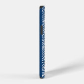 Coque iPhone 12 Pro Étui iPhone Blue Waves (Côté droit)