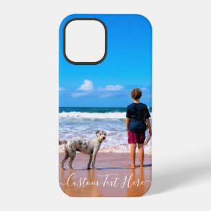 Coque iPhone 12 Pro Étui iPhone personnalisé avec votre photo Texte pe