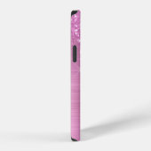 Coque iPhone 12 Pro Étui Monogramme Pink Glitter Drips Case-Mate pour (Côté droit)