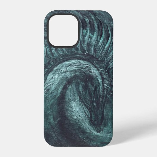 Coque iPhone 12 Pro Étui pour iPhone Dragon (Verso)