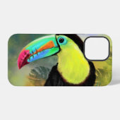 Coque iPhone 12 Pro Étui pour iPhone Toucan (Verso Horizontal)