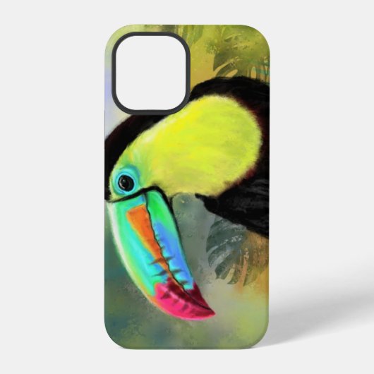 Coque iPhone 12 Pro Étui pour iPhone Toucan (Verso)