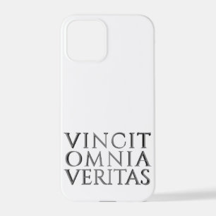 Coque iPhone 12 Pro Étui pour iPhone VINCIT OMNIA VERITAS