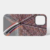 Coque iPhone 12 Pro Feuille d'hiver #3 (Verso Horizontal)