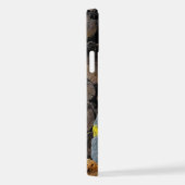 Coque iPhone 12 Pro Flèche jaune (Côté droit)