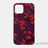 Coque iPhone 12 Pro Fleur cerise 3 (Verso)