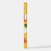 Coque iPhone 12 Pro Fleurs jaunes et roses blanches 10 (Côté droit)