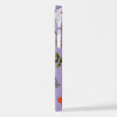 Coque iPhone 12 Pro Fleurs jaunes et roses blanches 21 (Côté gauche)