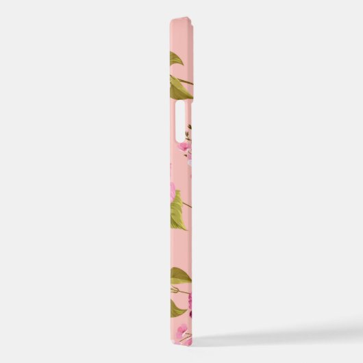 Coque iPhone 12 Pro Fleurs Motif 17 (Côté droit)