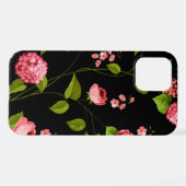 Coque iPhone 12 Pro Fleurs Motif 18 (Verso Horizontal)