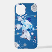 Coque iPhone 12 Pro Galaxie de diamant 12 (Verso)