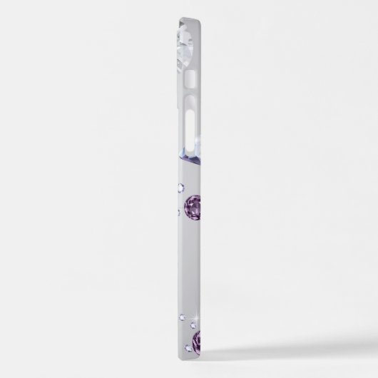 Coque iPhone 12 Pro Galaxie de diamant 3 (Côté gauche)