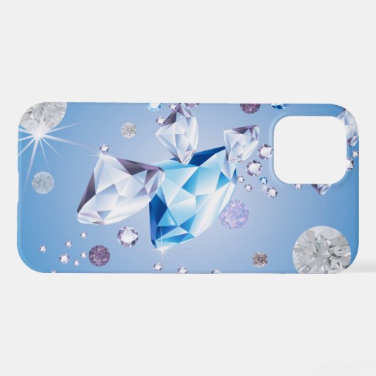 Coque iPhone 12 Pro Galaxie de diamant 4 (Verso Horizontal)