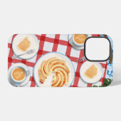 Coque iPhone 12 Pro Gâteau Bundt et café pour deux (Verso Horizontal)