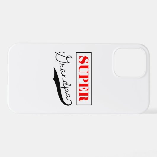 Coque iPhone 12 Pro Grand-père (Verso Horizontal)