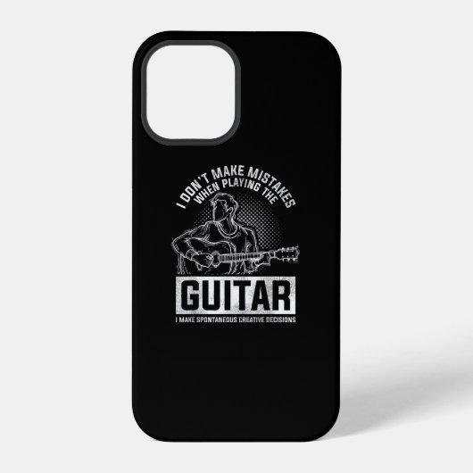 Coque iPhone 12 Pro I Don't Make Mistakes When Playing (Verso)
