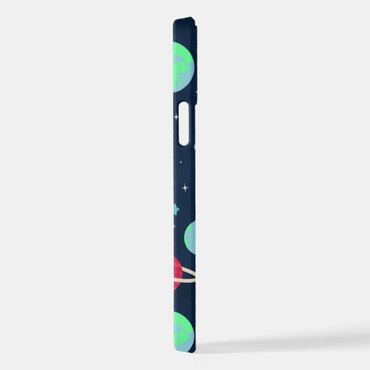 Coque iPhone 12 Pro Illustration du Motif spatial (Côté droit)