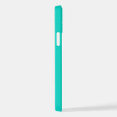 Coque iPhone 12 Pro Image d'ananas bleu turquoise iPhone 12 pro Coque (Côté droit)