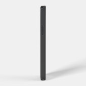 Coque iPhone 12 Pro Initiales superposées 2 Modernes | Gris sur Gris (Côté droit)