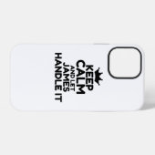 COQUE iPhone 12 PRO JAMES (Verso Horizontal)