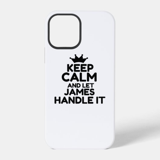 COQUE iPhone 12 PRO JAMES (Verso)