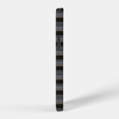Coque iPhone 12 Pro Jolies rayures rétro modernes (Côté droit)