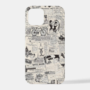 Coque iPhone 12 Pro Journal vintage