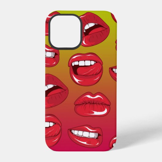 Coque iPhone 12 Pro Lèvres Chaudes (Verso)