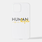 Coque iPhone 12 Pro Lifeline to Human Rights (Verso)