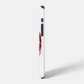 Coque iPhone 12 Pro L'infini avec du vin rouge (Côté gauche)