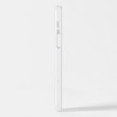 Coque iPhone 12 Pro L'infini avec plume violette (Côté gauche)