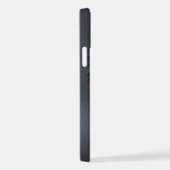 Coque iPhone 12 Pro Loup noir (Côté droit)