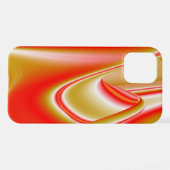 Coque iPhone 12 Pro Love and Gold Abstrait 3D Rainbowart (Verso Horizontal)