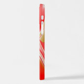 Coque iPhone 12 Pro Love and Gold Abstrait 3D Rainbowart (Côté gauche)
