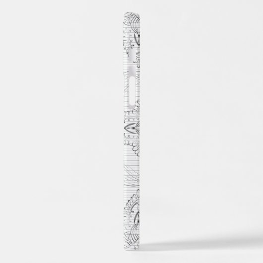 Coque iPhone 12 Pro Mandala 3 (Côté gauche)