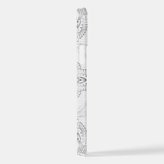 Coque iPhone 12 Pro Mandala 3 (Côté droit)