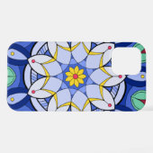 Coque iPhone 12 Pro Mandala Motif 01 (Verso Horizontal)