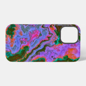 Coque iPhone 12 Pro Marbre aigre (Verso Horizontal)