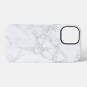 Coque iPhone 12 Pro Marbre Blanc (Verso Horizontal)