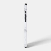 Coque iPhone 12 Pro Marbre Blanc (Côté gauche)